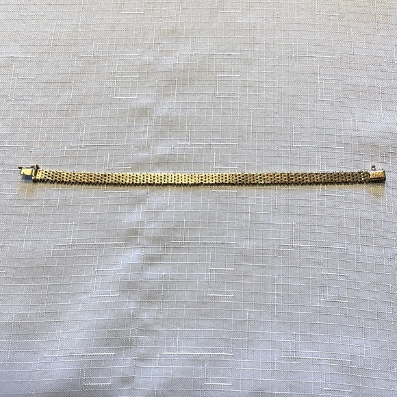 VINTAGE GOLD PLATED BRACELET - Picture 4 of 7